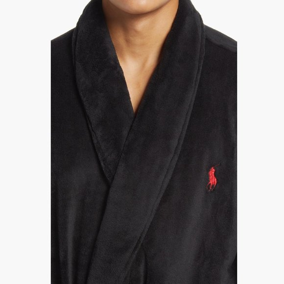 Polo Ralph Lauren Sleepwear Soft Cotton Robe - Picture 3 of 11